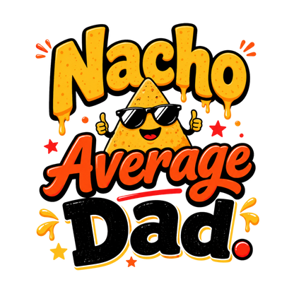 SARCASTIC DAD T-Shirt Sublimation Transfers (Singles)
