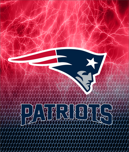 PRE-MADE ADHESIVE TRAY TABLE PRINTS (20" X 15.25") - FOOTBALL (LIGHTNING)