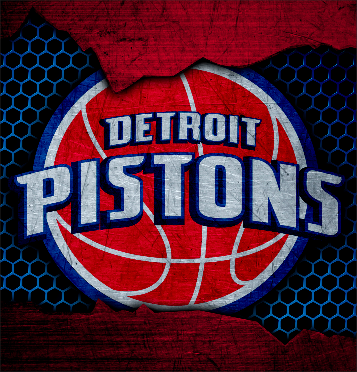 PRE-MADE ADHESIVE TRAY TABLE PRINTS (20" X 16") - BASKETBALL #2