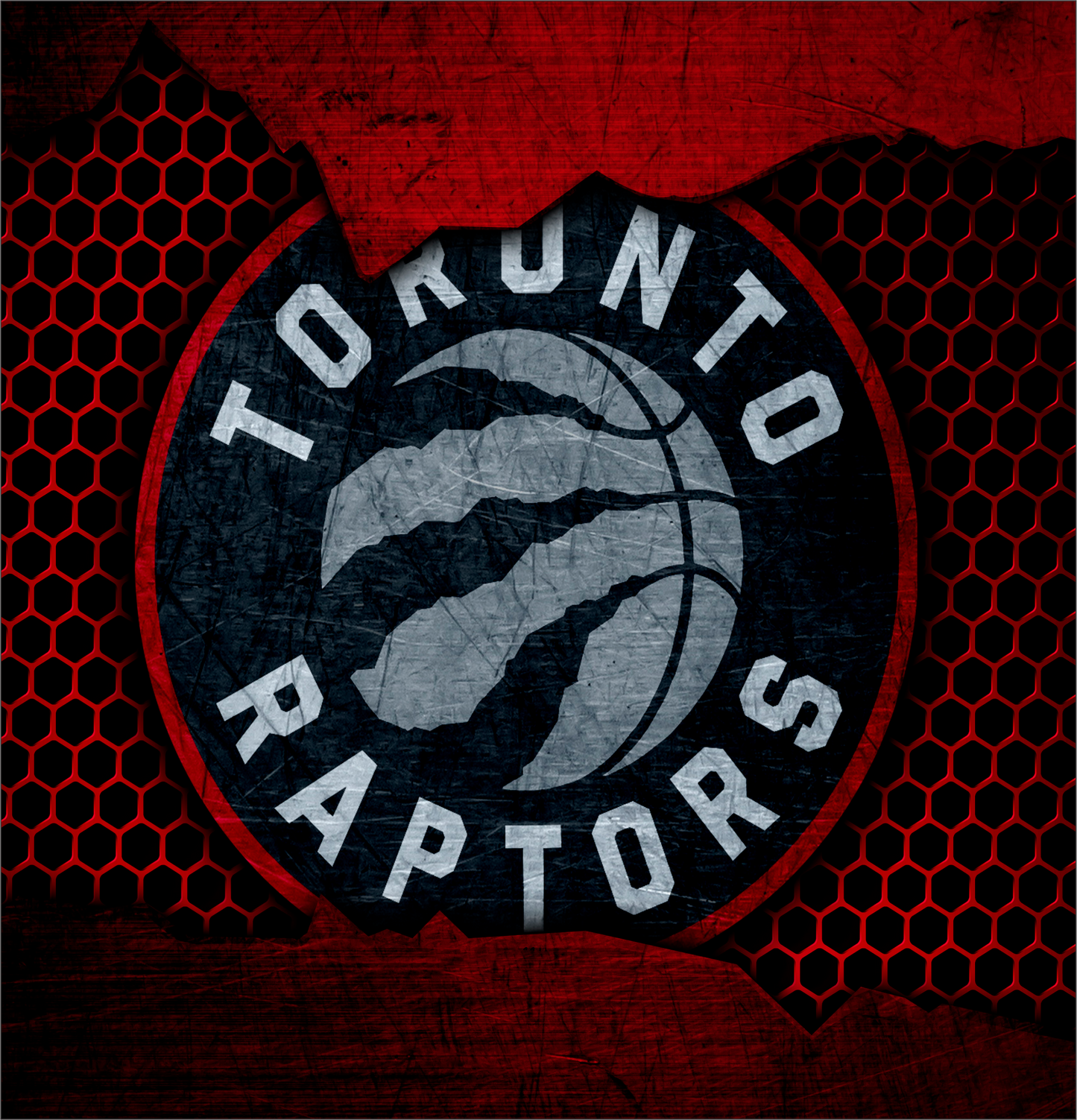 PRE-MADE ADHESIVE TRAY TABLE PRINTS (20" X 16") - BASKETBALL #2