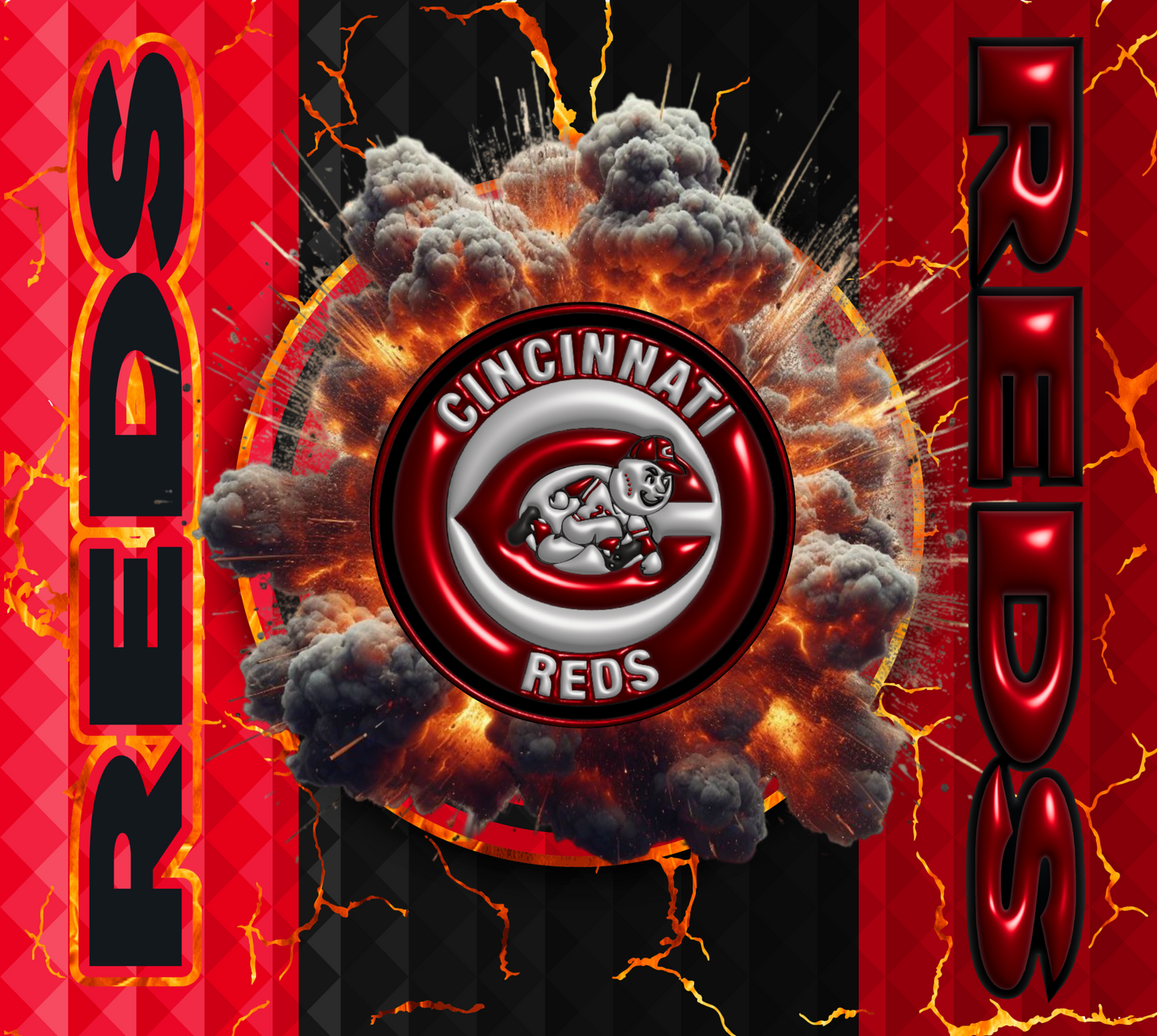 PRE-MADE ADHESIVE TRAY TABLE PRINTS (20" X 16") - BASEBALL