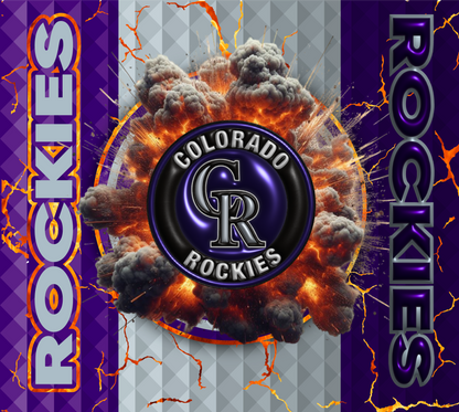 PRE-MADE ADHESIVE TRAY TABLE PRINTS (20" X 16") - BASEBALL