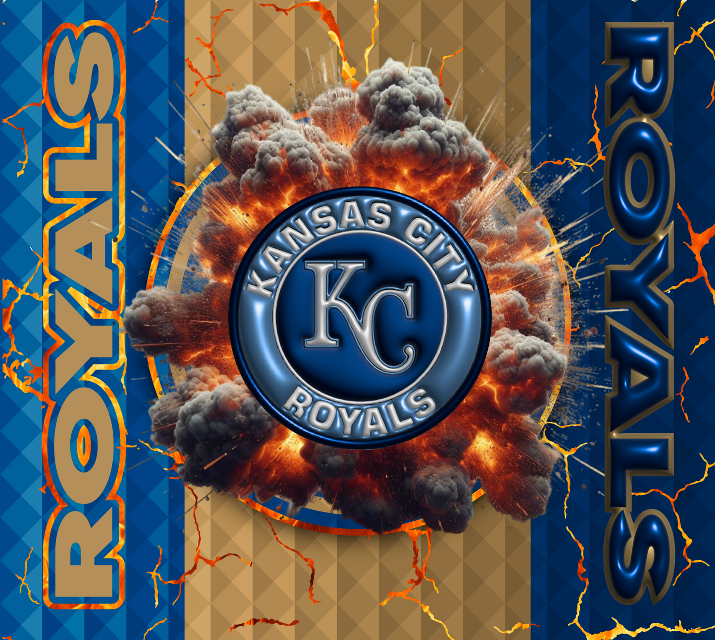 PRE-MADE ADHESIVE TRAY TABLE PRINTS (20" X 16") - BASEBALL