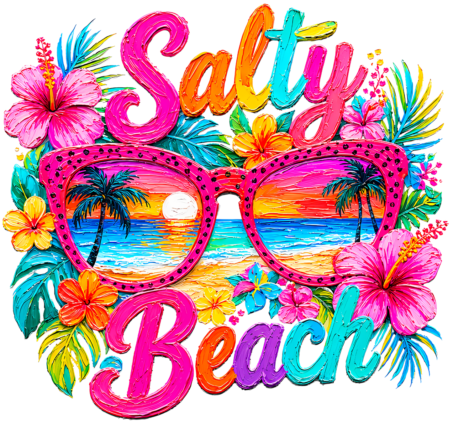 $2 Wholesale - SUMMERTIME  T-Shirt Sublimation Transfers