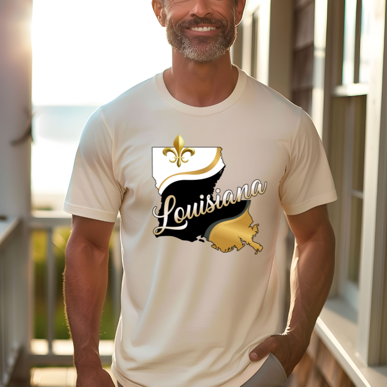 Rep Your State (PUFF) Screen Print Transfer