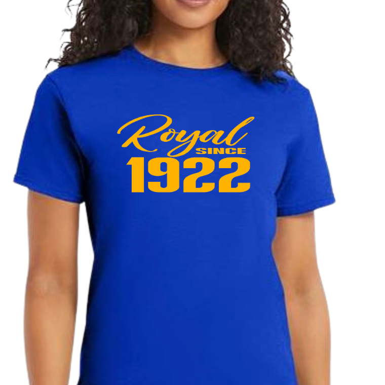 Royal Since 1922 (Screenprint Transfer)