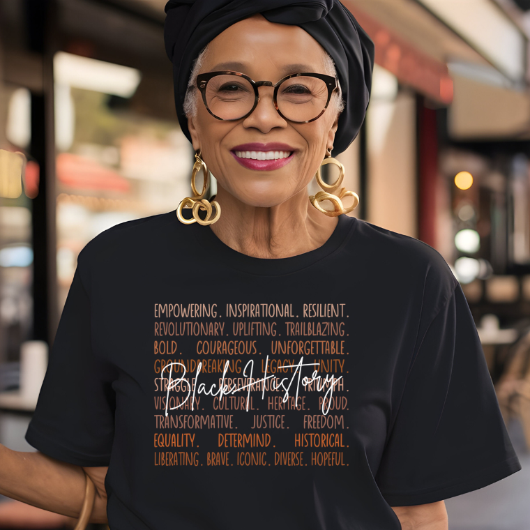 BLACK HISTORY Collection (Full Color Clear Film Screenprint Transfer)