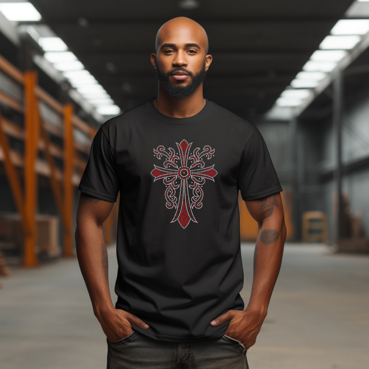 Cross (Rhinestone Transfer)