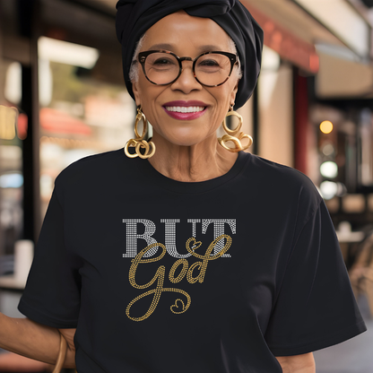 But God (Rhinestone Transfer)