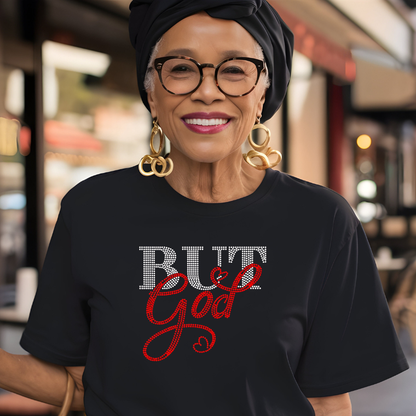 But God (Rhinestone Transfer)