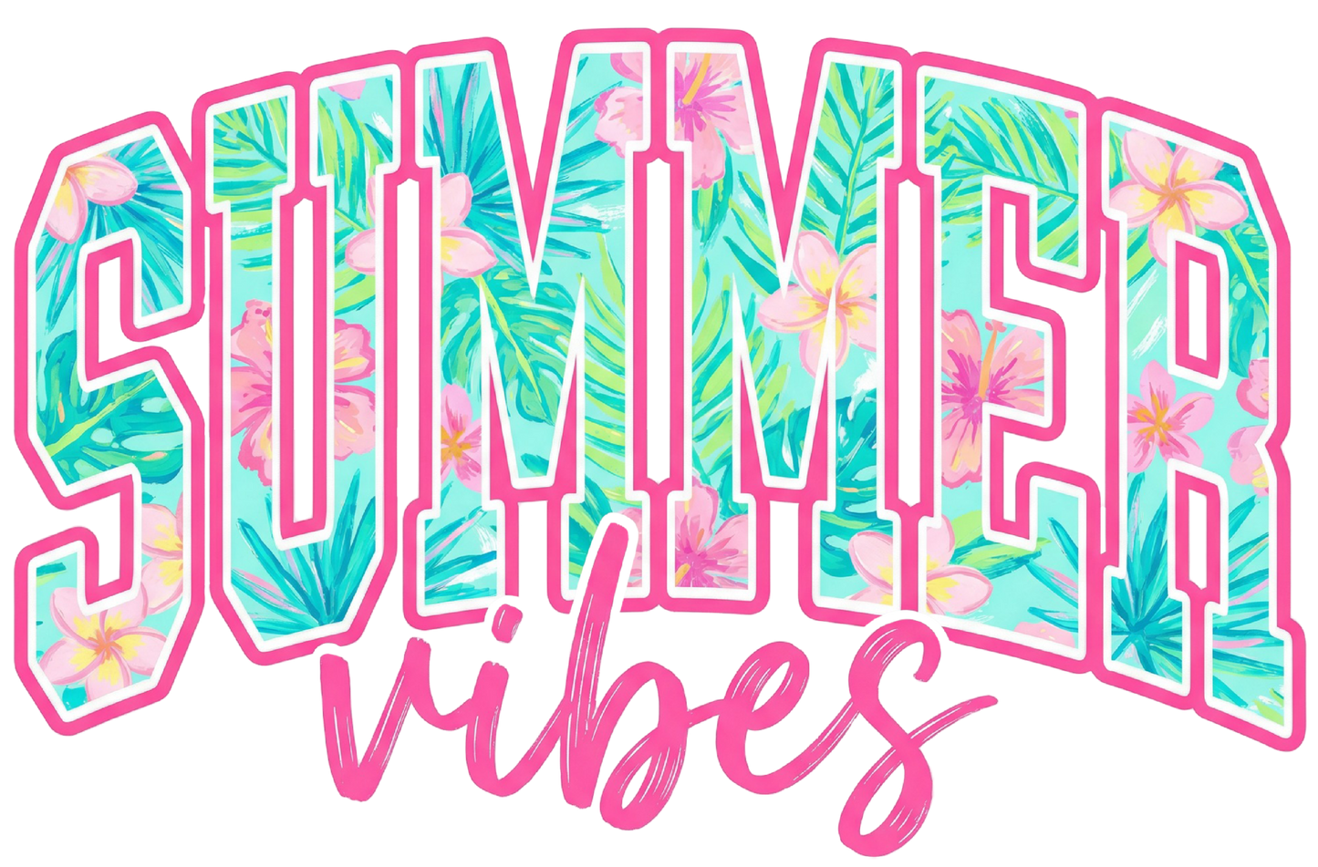 $2 Wholesale - SUMMERTIME  T-Shirt Sublimation Transfers