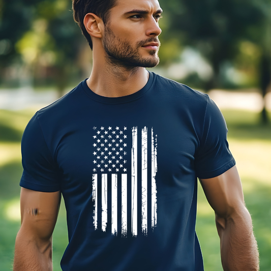 Flag  (Screenprint Transfer)