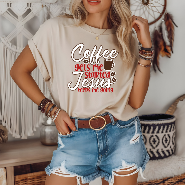 COFFEE & JESUS - DTF Transfer