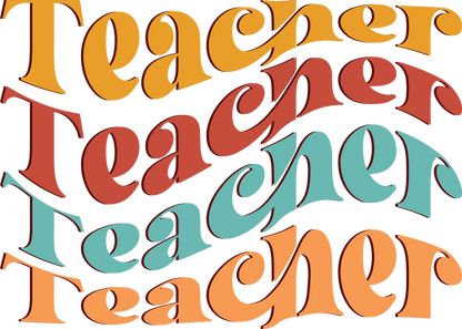 $2 Wholesale - TEACHER T-Shirt Sublimation Transfers
