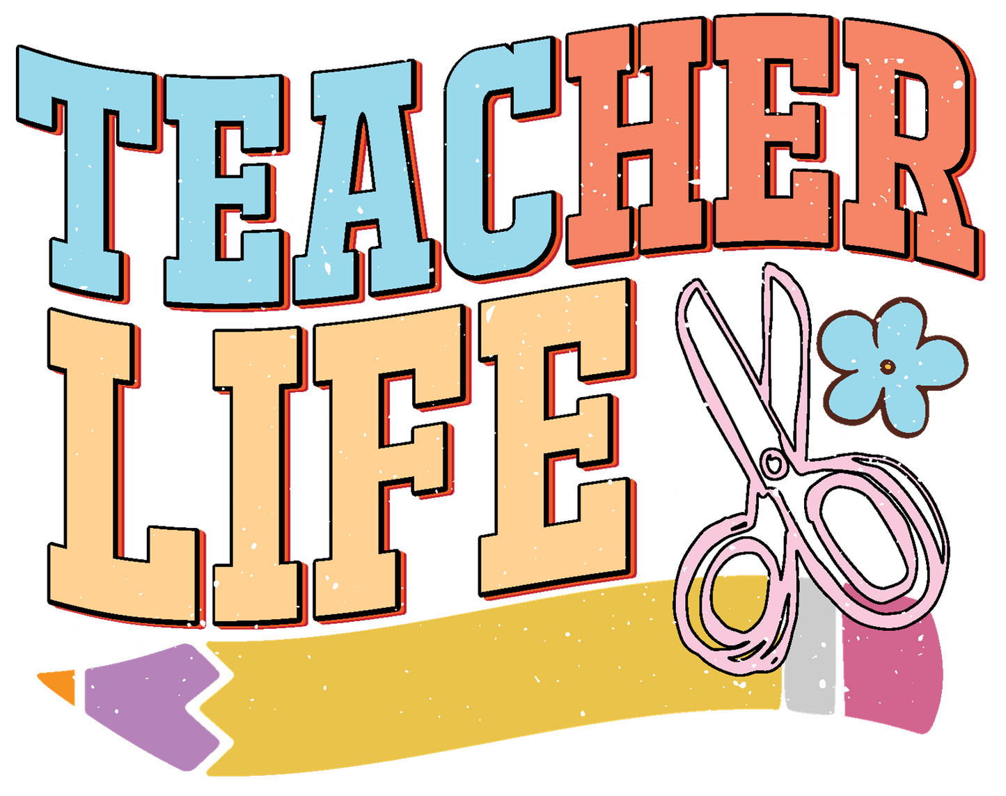 $2 Wholesale - TEACHER T-Shirt Sublimation Transfers