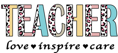 $2 Wholesale - TEACHER T-Shirt Sublimation Transfers