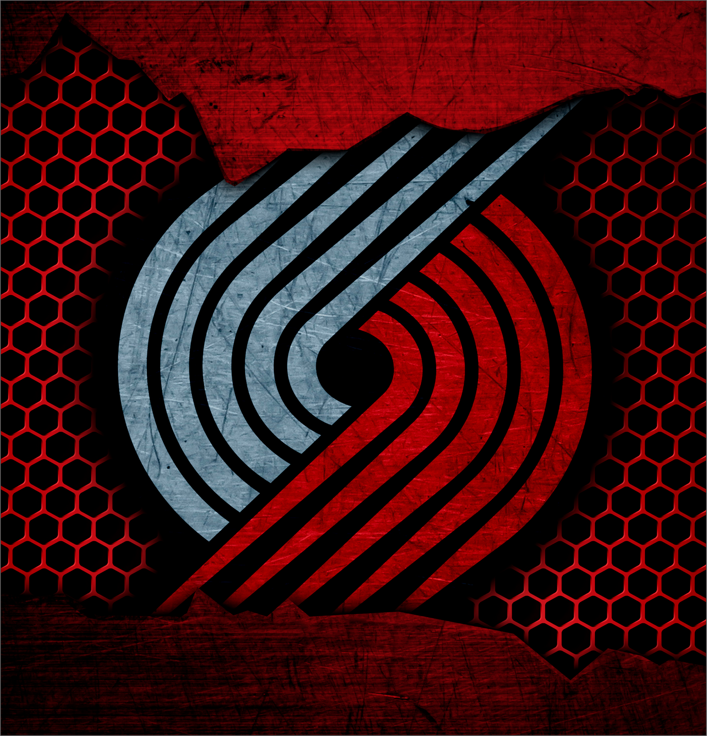 PRE-MADE ADHESIVE TRAY TABLE PRINTS (20" X 16") - BASKETBALL #2