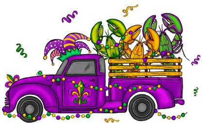 $2 Tuesday ONLY - Mardi Gras Sublimation Transfers