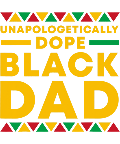 BLK DAD T-Shirt Sublimation Transfers (Singles)