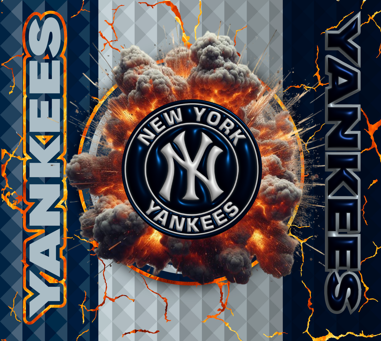 PRE-MADE ADHESIVE TRAY TABLE PRINTS (20" X 16") - BASEBALL