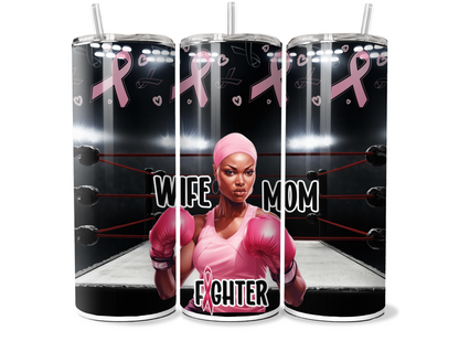 $2 Tuesday ONLY - Pink Ribbon (Tumbler Wraps) (Sublimation)
