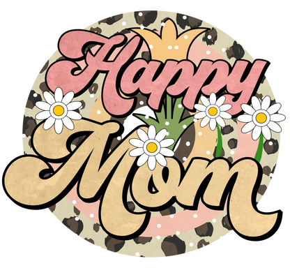 MOM RETRO (SINGLE) SUBLIMATION Transfers