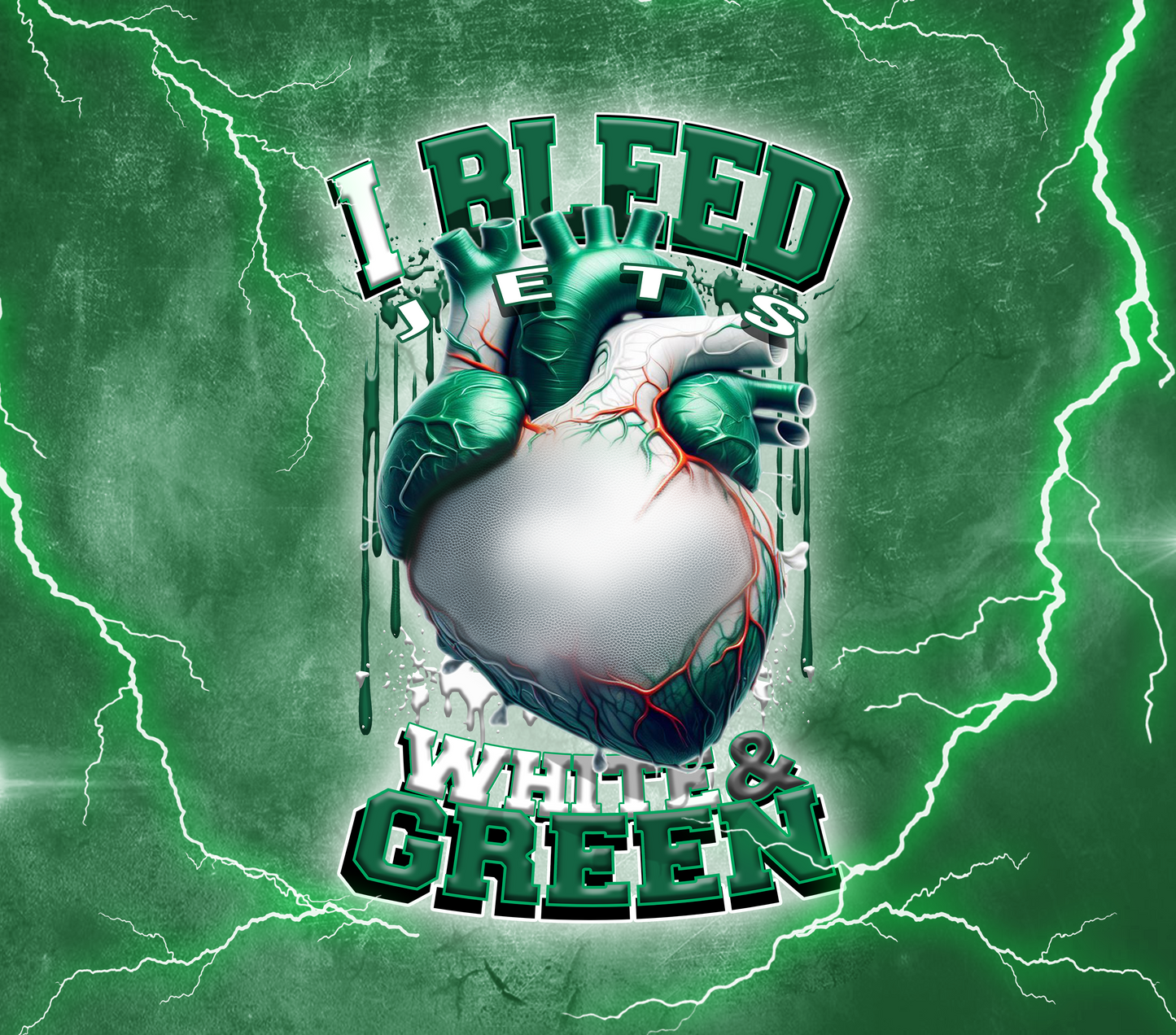 PRE-MADE ADHESIVE TRAY TABLE PRINTS (20" X 15.25") - FOOTBALL (I Bleed)