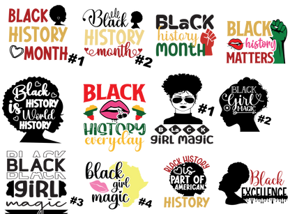 $2 Tuesday ONLY - Black History_2 -  Sublimation Transfers