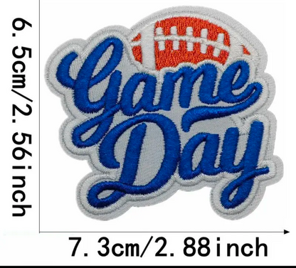 Game Day (Small) Hat/Misc Patches