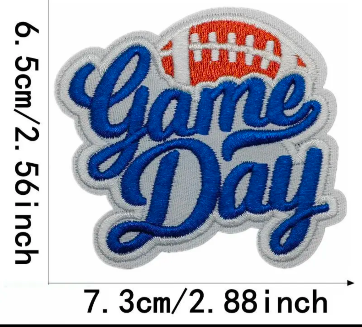 Game Day (Small) Hat/Misc Patches