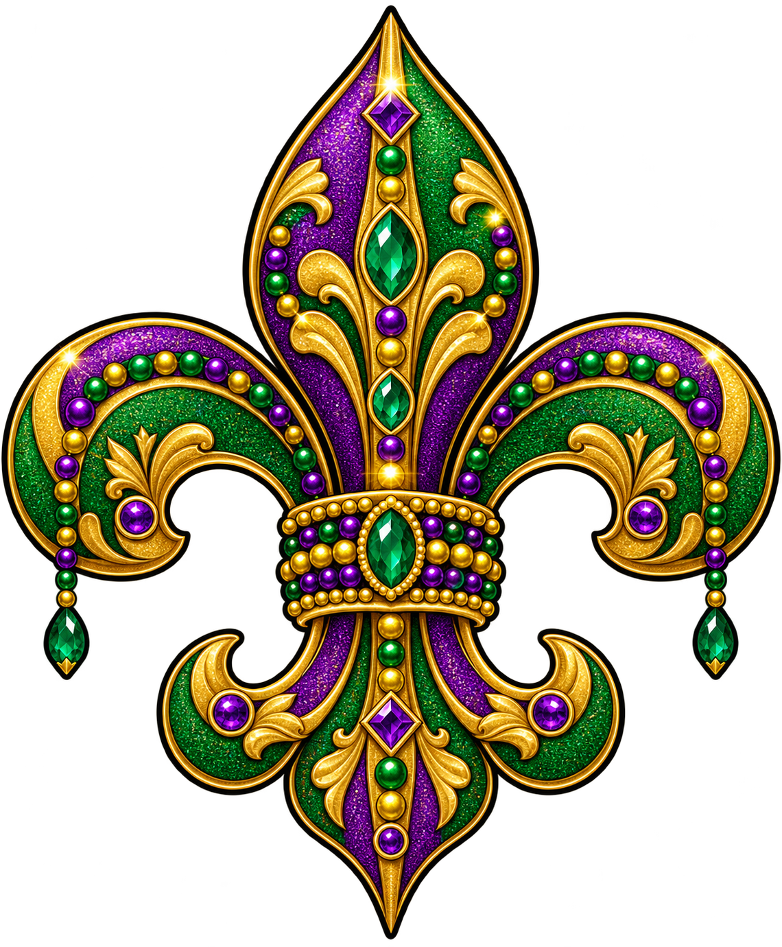FLEUR DE LIS - DTF Transfer