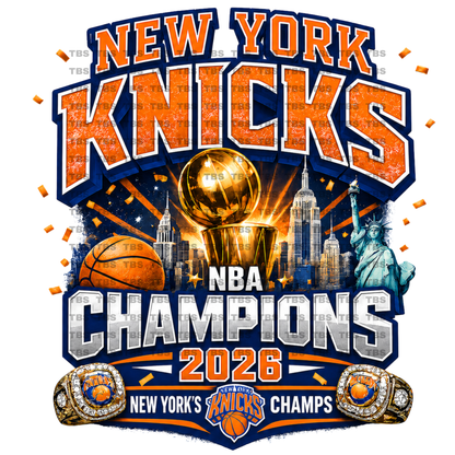 Basketball Champions - 2026 T-Shirt Sublimation Transfers