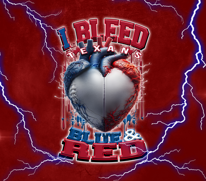 PRE-MADE ADHESIVE TRAY TABLE PRINTS (20" X 15.25") - FOOTBALL (I Bleed)