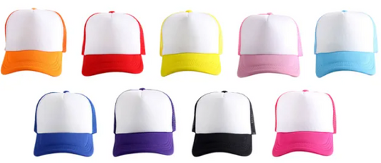 Trucker Hats for Patches and/or Sublimation