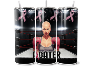 Pink Ribbon (Tumbler Wraps) (Sublimation)