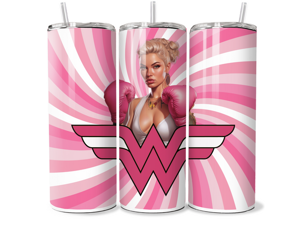 Pink Ribbon (Tumbler Wraps) (Sublimation)