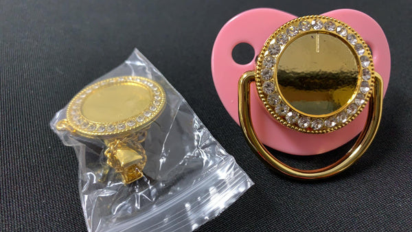 Baby Pacifiers for Sublimation (Bling)