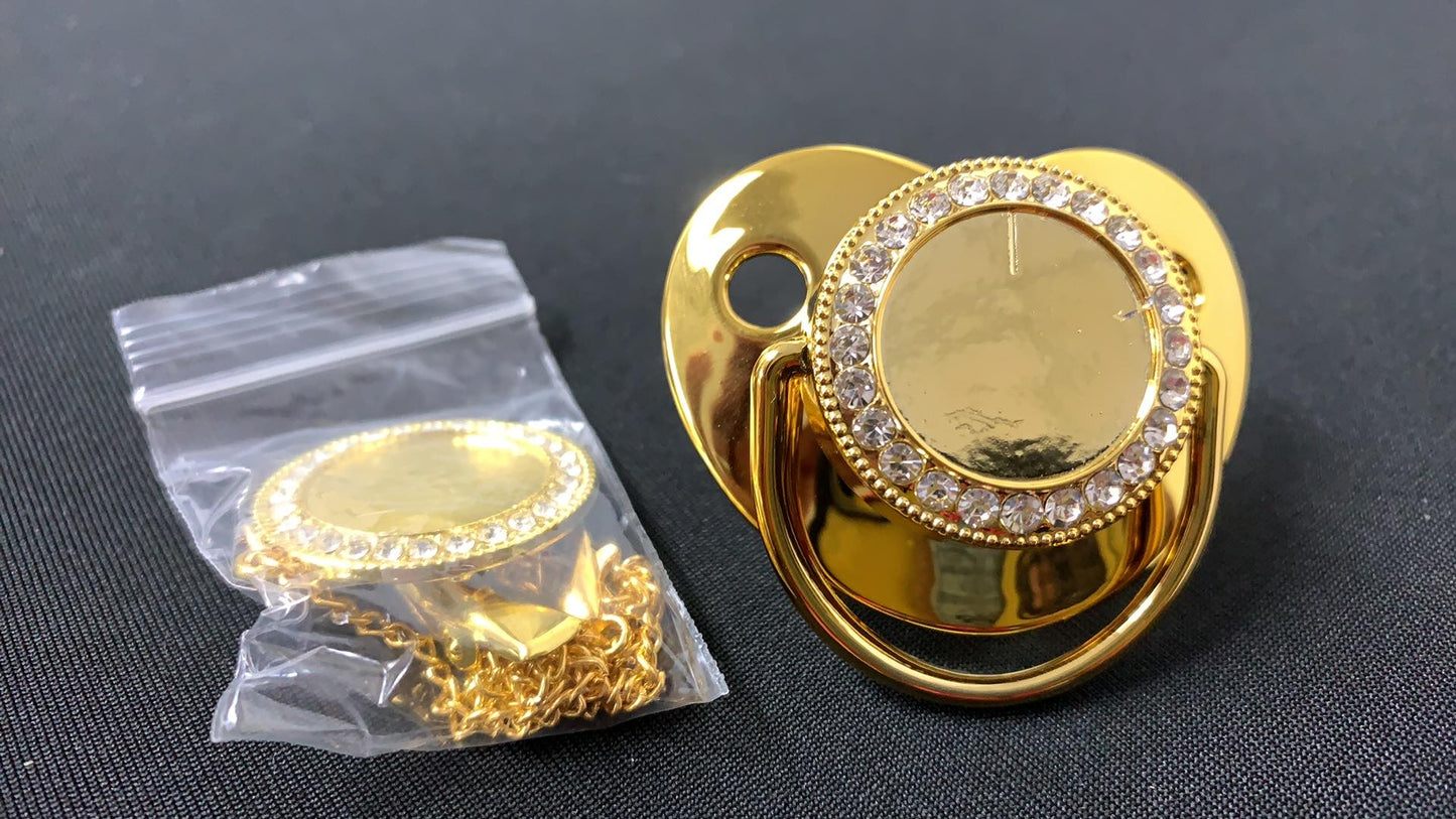 Baby Pacifiers for Sublimation (Bling)