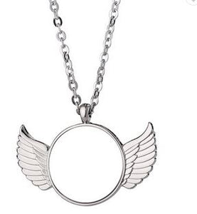 Angel Pendant Necklace for Sublimation (Small)