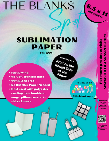 TBS PAPER BY CASE OF 4 (**MUST BE ORDERED SEPARATELY BECAUSE IT HAS TO BE SHIPPED SEPARATELY)