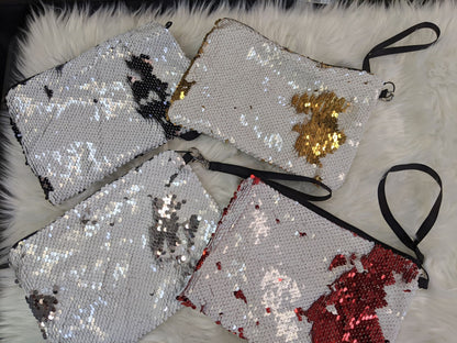 Sequins Makeup Bags for Sublimation