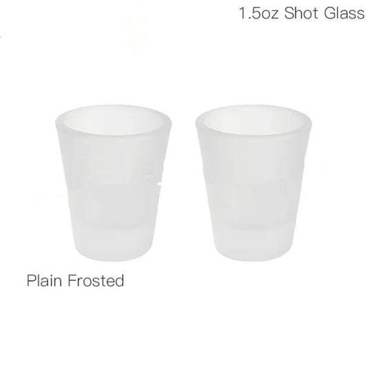 Shot Glass 1.5 oz for Sublimation (2PK and 4PK)