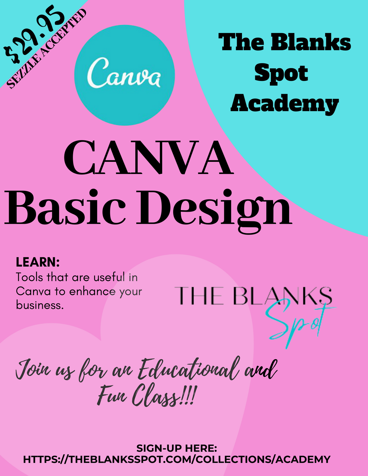 Canva Basic Design (PRE-RECORDED)