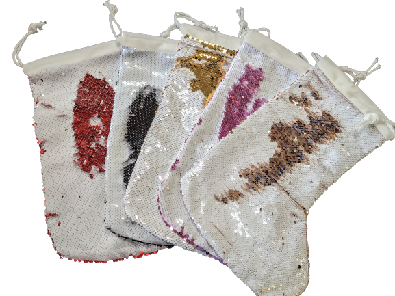 Sequin Christmas Stockings