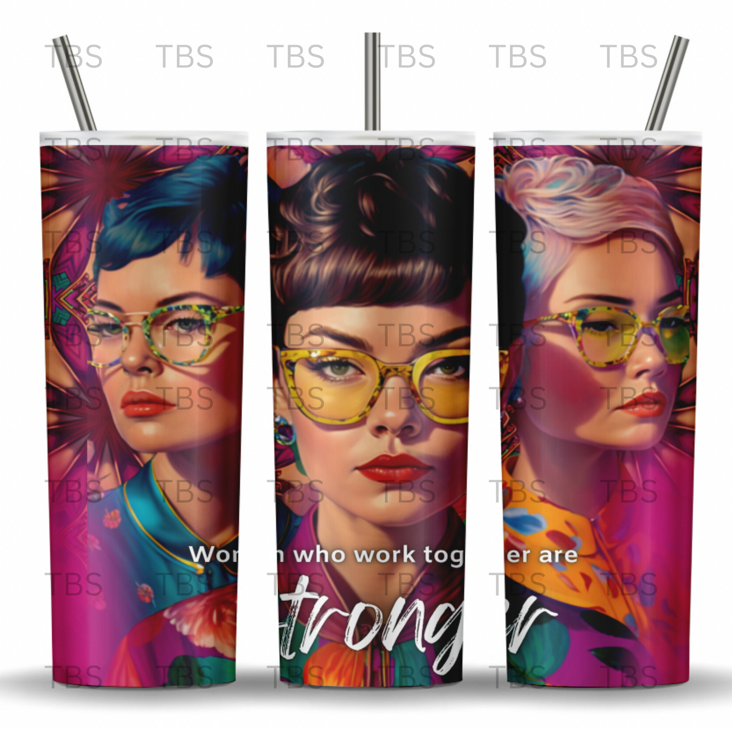 Women who Work 2 Tumbler Wrap (Digital Design)