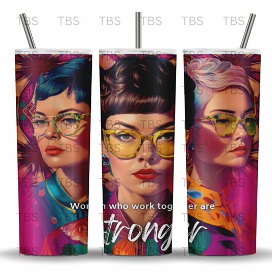 Women who Work 2 Tumbler Wrap (Digital Design)