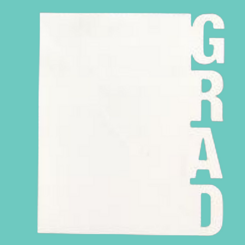 GRAD, 2022, 2023, & Grad Cap Photo Frame Sublimation