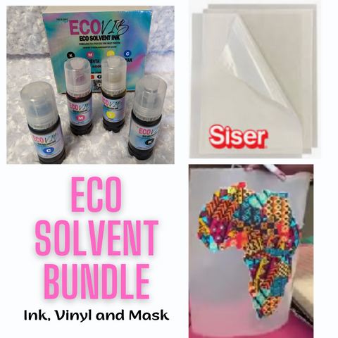 Eco Vib Eco Solvent Starter Bundle