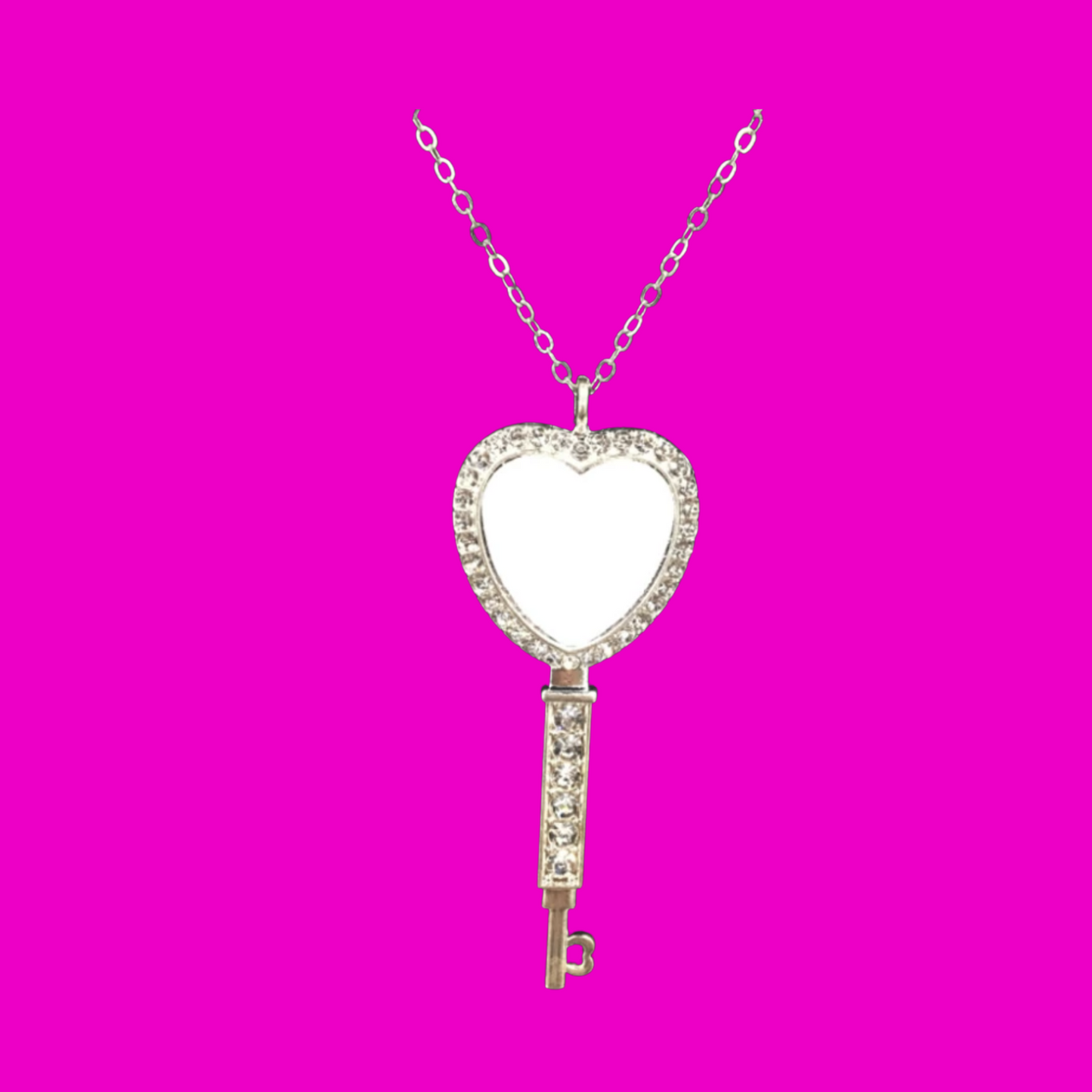 Heart Key Necklace