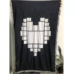 Heart Panel Blanket